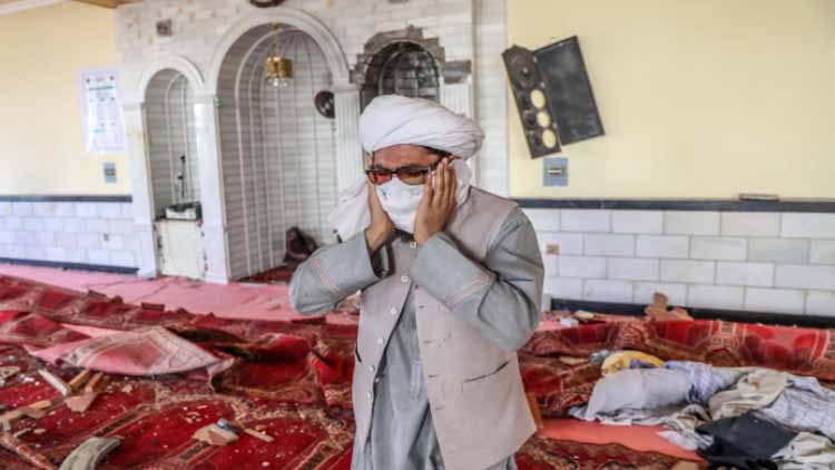 काबुल की मस्जिद में विस्फोट से 12 लोग मारे गए थे