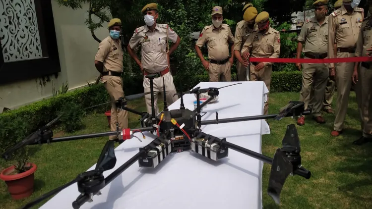 जम्मू-कश्मीर में सेना ने आइईडी लगा ड्रोन मार गिराया