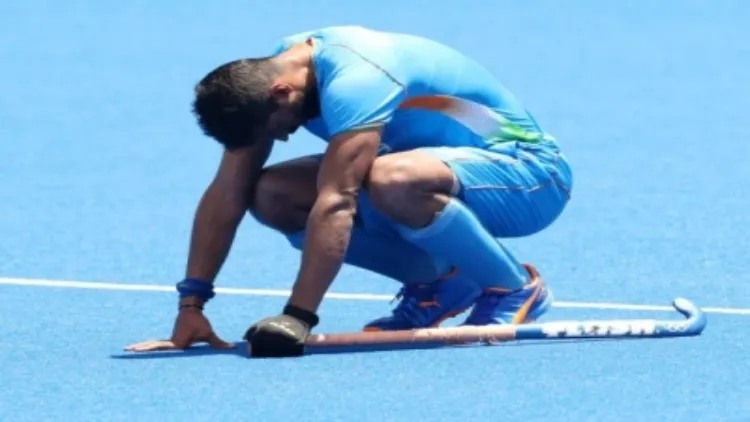 ओलंपिकः पुरुष हाॅकी में भारत स्वर्ण से पिछड़ा