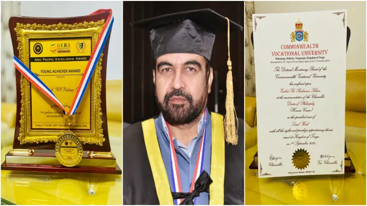 https://www.hindi.awazthevoice.in/upload/news/163050047810_Zubaid-ur-Rehman_with_his_degrees.webp