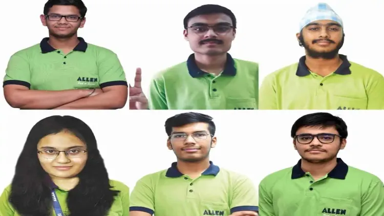 राजस्थान : कोटा के छह छात्र जेईई मुख्य परीक्षा में शीर्ष पर 