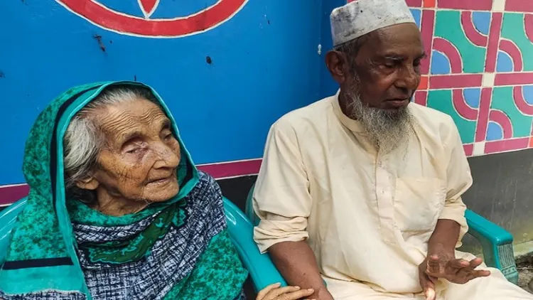 70 साल के अलगाव के बाद मिले मां-बेटे