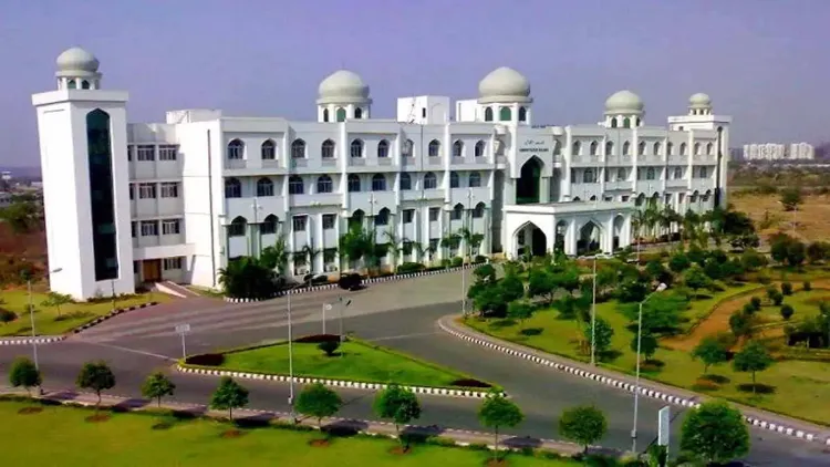 मौलाना आजाद राष्ट्रीय उर्दू विश्वविद्यालय में प्रवेश 