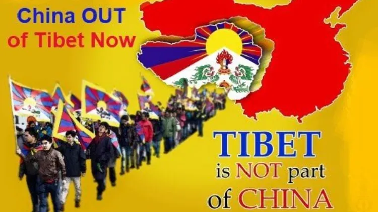 तिब्बत में चीन के खिलाफ उठ रही हैं आवाजें