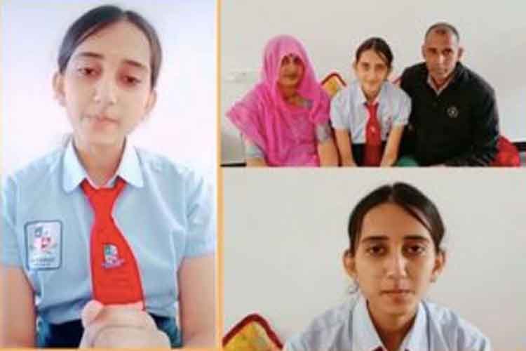 राजस्थानी छात्रा अन्नपूर्णा यूनेस्को की वर्ल्ड टीन पार्लियामेंट के लिए चयनित