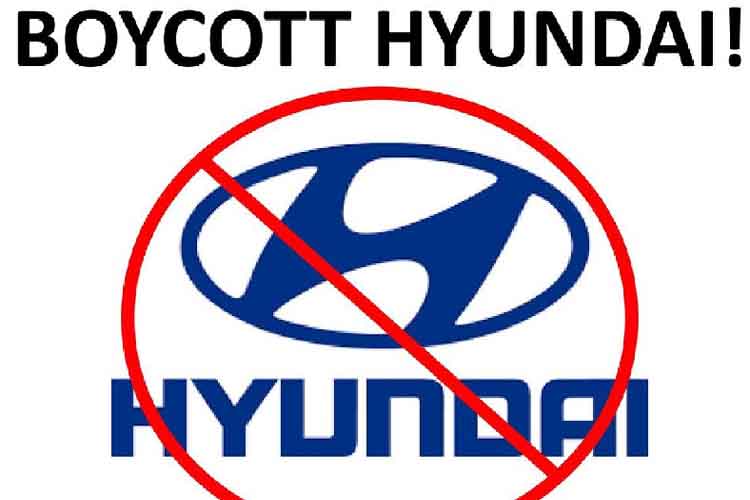 #BoycottHyundai