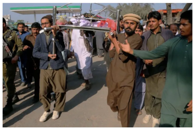 पाकिस्तान में ईशनिंदा के आरोप में एक व्यक्ति को संगसारी से मौत दे दी गई