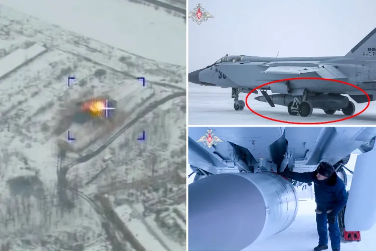 रूस ने यूक्रेन में हथियार डिपो पर अगली पीढ़ी के हाइपरसोनिक मिसाइल हमले का दावा किया 