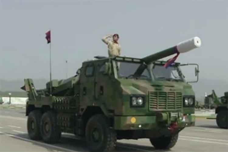 पाकिस्तान ने चीन निर्मित परमाणु सक्षम होवित्जर का किया प्रदर्शन