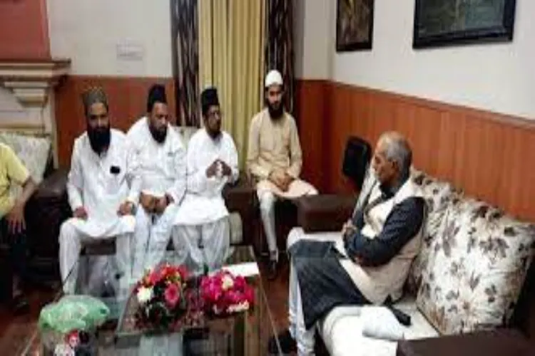 तंजीम उलमा ए इस्लाम ने कैबिनेट मंत्री धर्मपाल सिंह  से मिलकर रखी मदरसों की समस्या