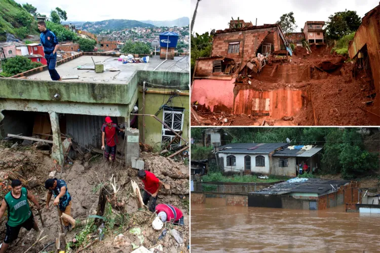 ब्राजील में भारी बारिश से 37 की मौत