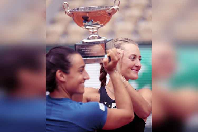गार्सिया और म्लादेनोविक ने फ्रेंच ओपन महिला युगल का खिताब जीता