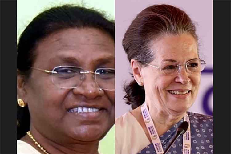 राष्ट्रपति चुनाव: द्रौपदी मुर्मू ने सोनिया गांधी, शरद पवार, ममता बनर्जी से मांगा समर्थन