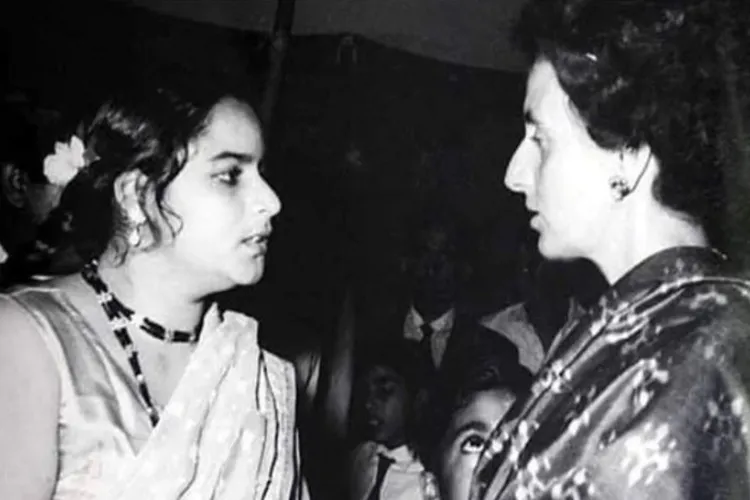  शाहरुख खान की मां लतीफ फातिमा इंदिरा गांधी 