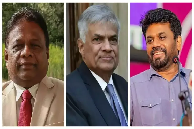 श्रीलंका: आज होगा राष्ट्रपति पद का चुनाव, दौड़ में विक्रमसिंघे सहित 3 नेता 