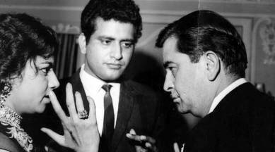 with raj kapoor