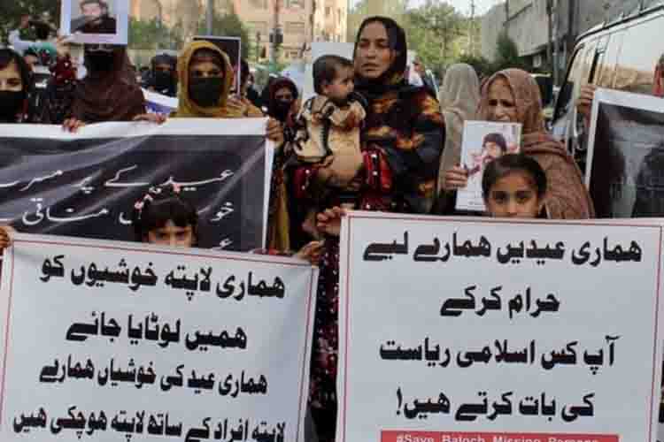 बलूचिस्तान: पाकिस्तानी सेना की फर्जी मुठभेड़ के खिलाफ जोरदार प्रदर्शन