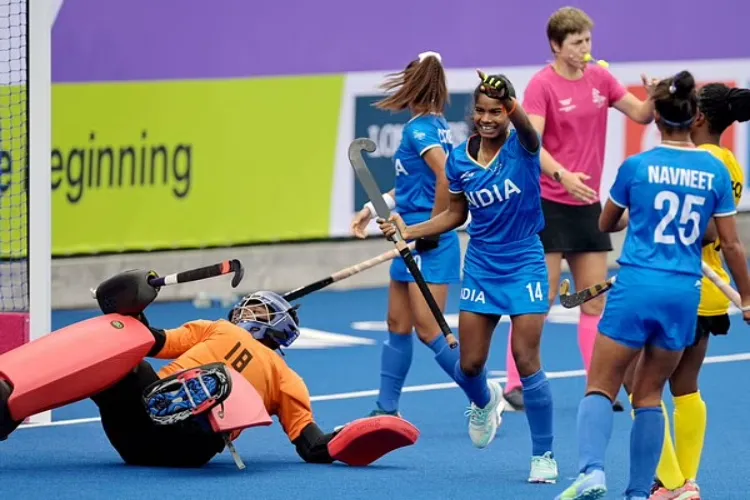 भारतीय महिला हॉकी टीम ने वेल्स को 3-1 से हराया