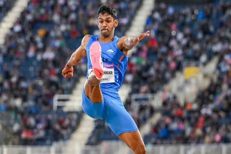 मुरली श्रीशंकर ने बनाया इतिहास, लंबी कूद में रजत पदक जीतने वाले पहले भारतीय पुरुष एथलीट