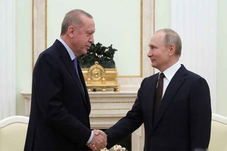 रूस-तुर्की संबंधों को आगे बढ़ाने के लिए पुतिन और एर्दोगन की मुलाकात
