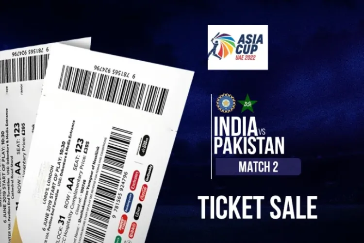 एशिया कप 2022: ढाई घंटे में बिक गए भारत-पाकिस्तान मैच के टिकट