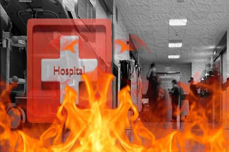 आंध्र प्रदेशः तिरुपति में नवनिर्मित अस्पताल की इमारत में भीषण आग, दो बच्चों की मौत 