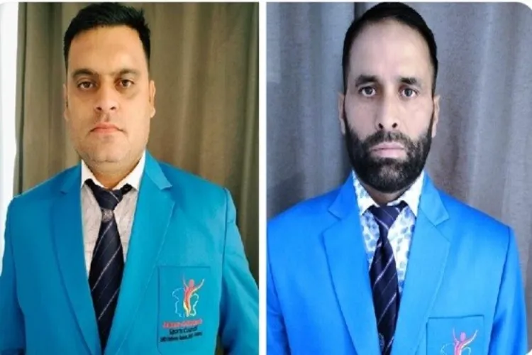 जम्मू और कश्मीर: साहिल रैना और तनवीर बने नेशनल गेम्स के संपर्क अधिकारी 