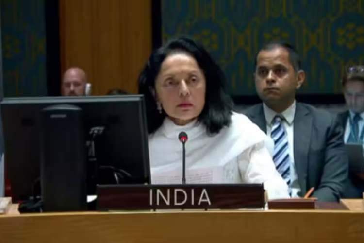 संयुक्त राष्ट्र में भारत की स्थायी प्रतिनिधि रुचिरा कम्बोजो