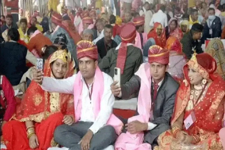अयोध्या में सामूहिक विवाह समारोह, 1,300 से अधिक मुस्लिम, हिंद जोड़ बंधे शादी के बंधन में