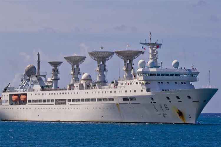 भारतीय मिसाइल की जासूसी करने को चीनी जहाज घुसा हिंद महासागर में