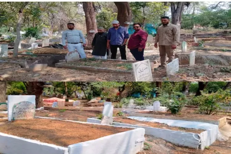भोपाल में कब्रिस्तान के लिए युवाओं ने शुरू किया अभियान