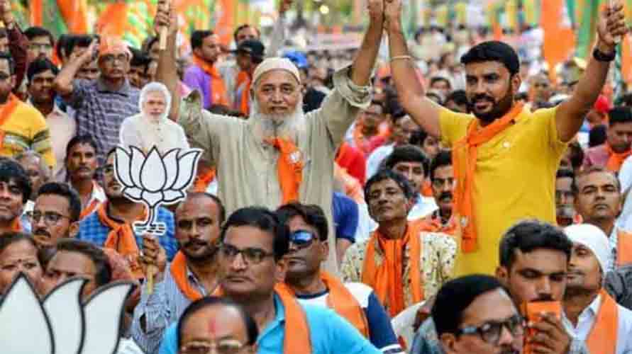 यूपी निकाय चुनाव: भाजपा के 45 मुस्लिम प्रत्याशी जीते, मुसलमानों में बढ़ा भाजपा का वोट