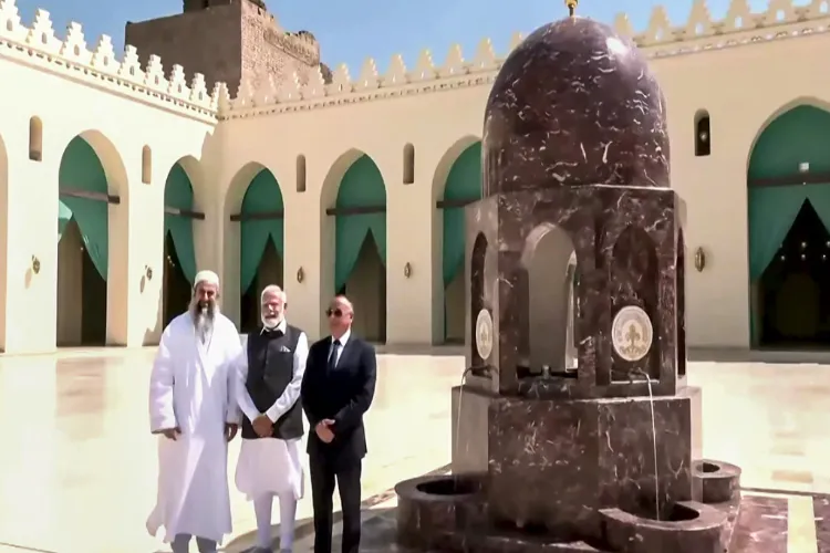 काहिरा की अल-हकीम मस्जिद :  ऐसा क्या है जिसे देखने आज प्रधानमंत्री मोदी जाएंगे
