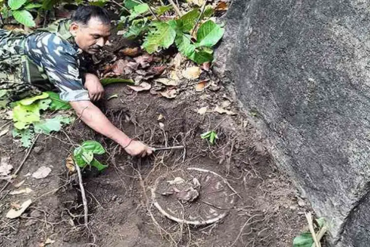 झारखंड : तबाही मचाने की नक्सलियों की बड़ी साजिश नाकाम, जंगल में बिछाए गए 40 आईईडी बरामद