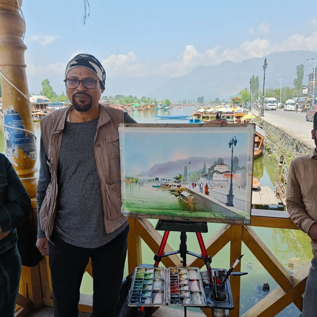 https://www.hindi.awazthevoice.in/upload/news/169080812312_Nature_On_Canvas_Globally_known_Artists_capture_their_memories_in_Kashmir_2.jpg