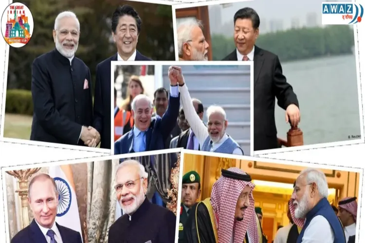 India's P Minister Modi's branch increased among the heads of state of China, Saudi Arabia, Japan, Russia