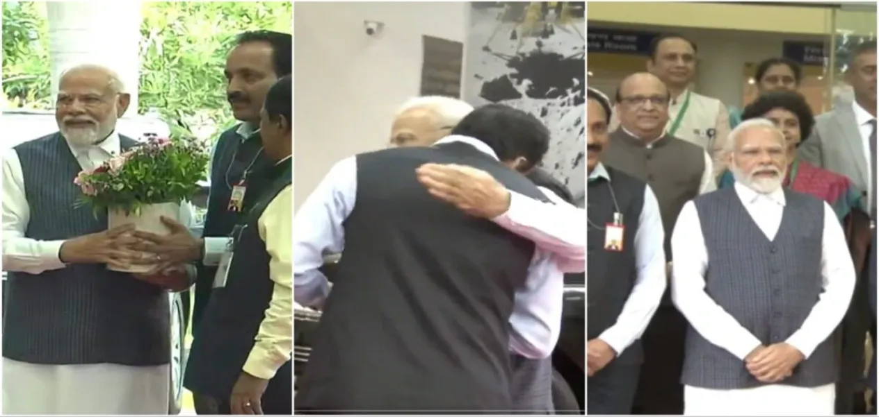 Chandrayaan-3: PM meets scientists