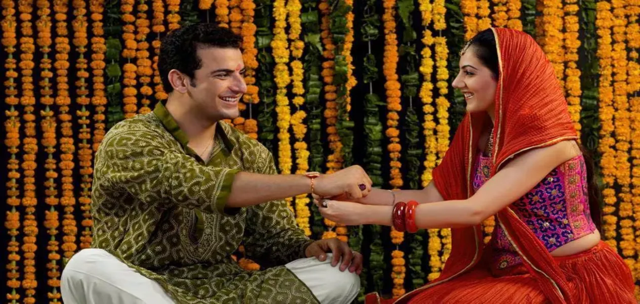 Raksha Bandhan is the festival of serious relationship between brother and sister.
