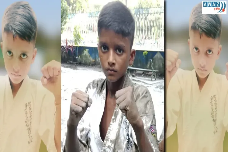 Suraj Molla in action