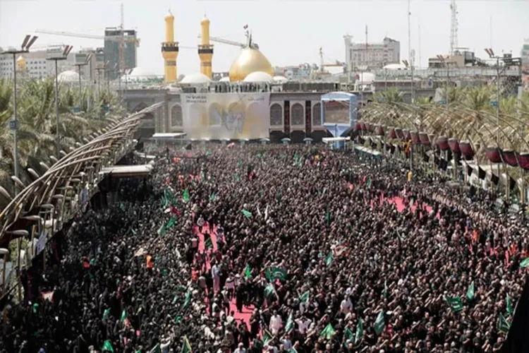 Iraq: More than two crore pilgrims reached Karbala in Chehallum of Imam Hussain