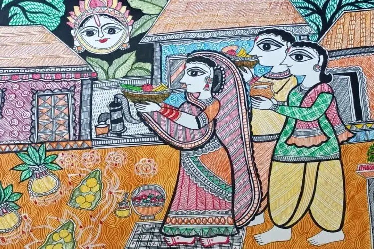 कलंक मुक्ति का त्योहार है मिथिला का चौरचन 