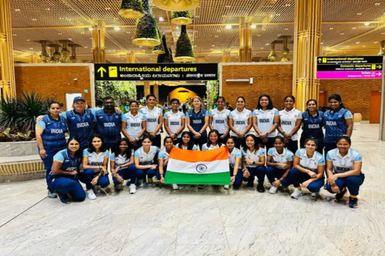 Indian women's hockey team leaves for Hangzhou for Asian Games