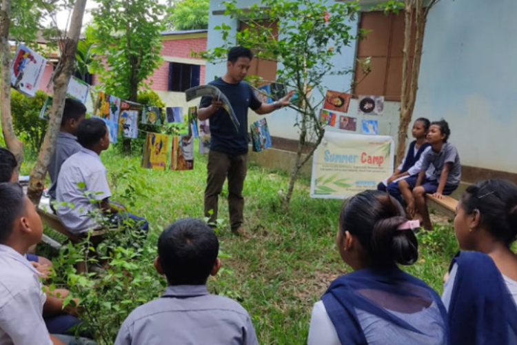 Drop out students in assam