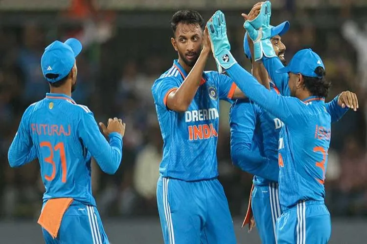 Second ODI:  India won the series over Australia.