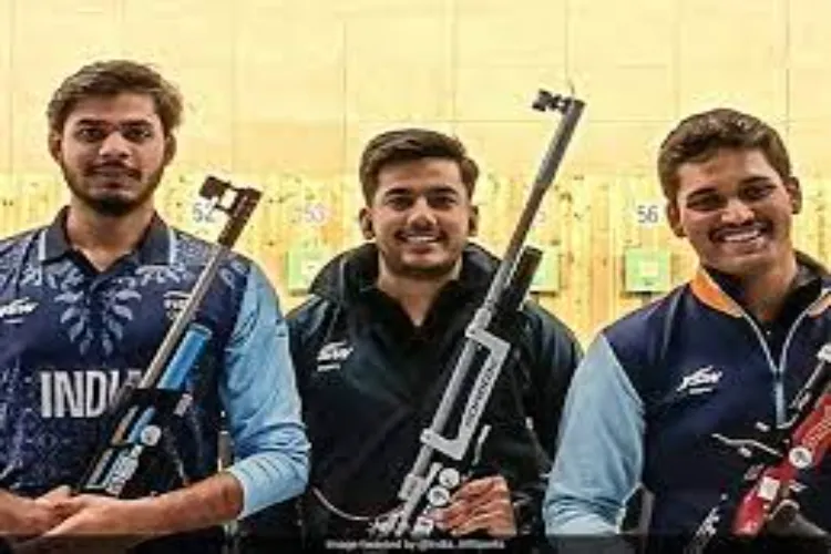 Team India's air rifle team wins gold medal in Asian Games, China's record broken