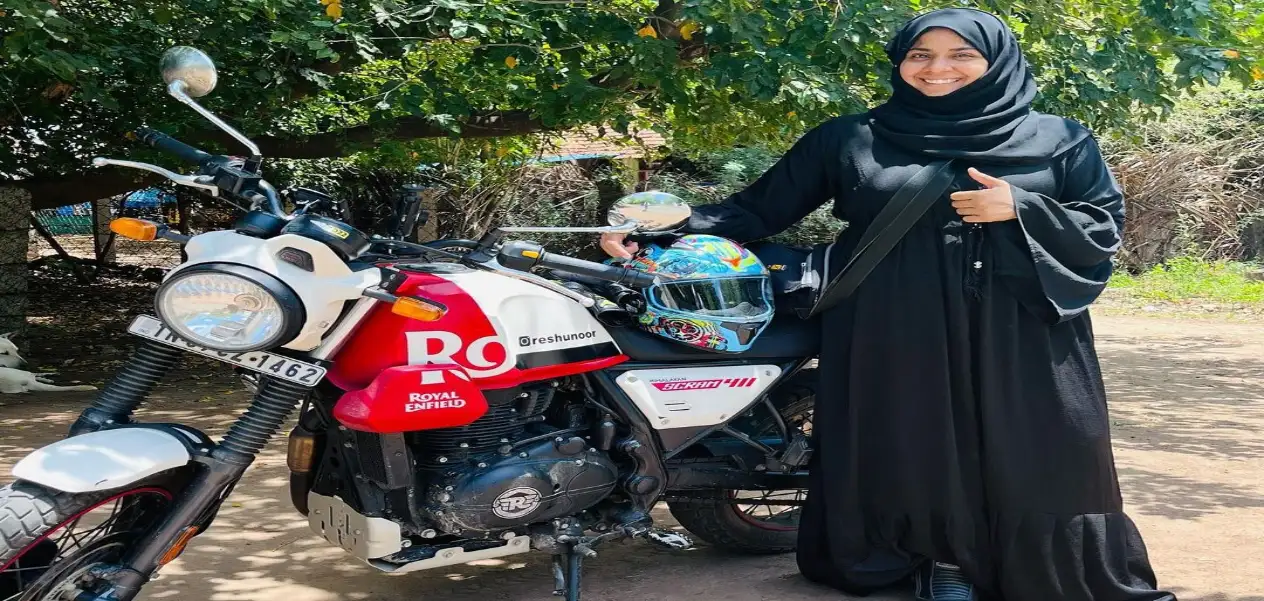 30-year-old solo hijabi biker Noor Bi now wants to go to Mecca by bike