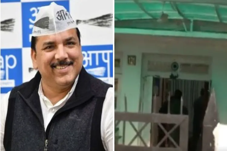 ED raids AAP MP Sanjay Singh's residence