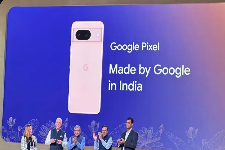 Google will manufacture Pixel smartphones in India, announced