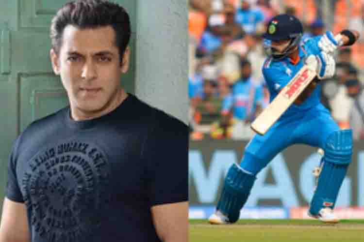 Salman khan and Virat Kohli