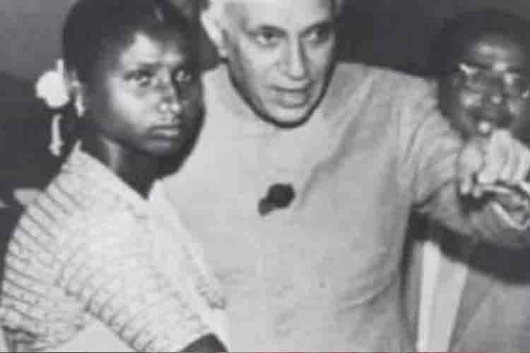 Pandit Jawahar Lal Nehru and Budhni